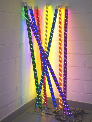S-LED Showlamps in 500mm und 1000mm in 8 verschiedene Farben