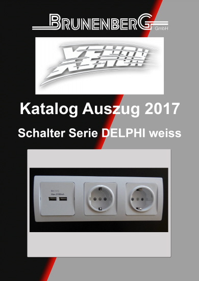 Hier finden Sie die Schalterserie DELPHI in weiss