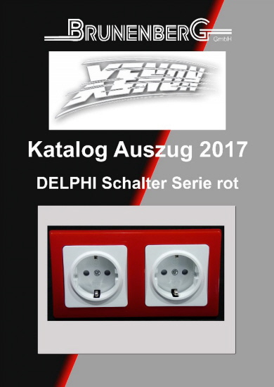 Hier finden Sie die Schalterserie DELPHI in rot